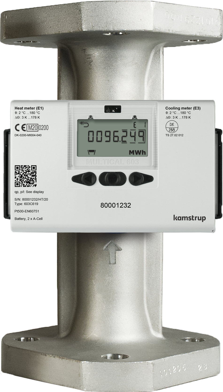 Calorímetro ultrasónico Kamstrup Multical 603