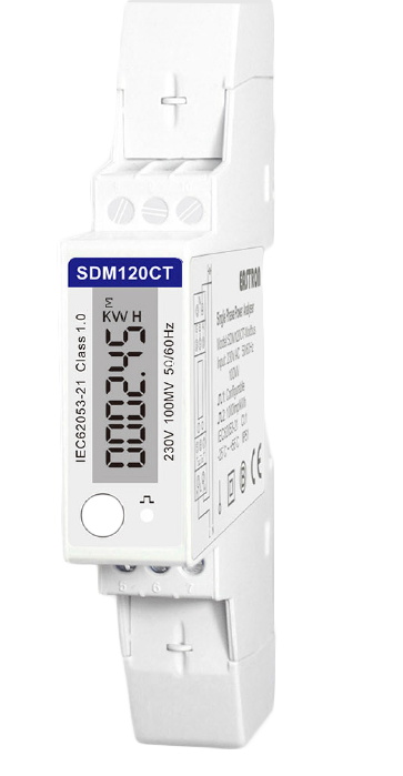 Medidor de electricidad SDM120